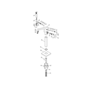 Berio Freestanding Bath Shower Mixer Pureflo