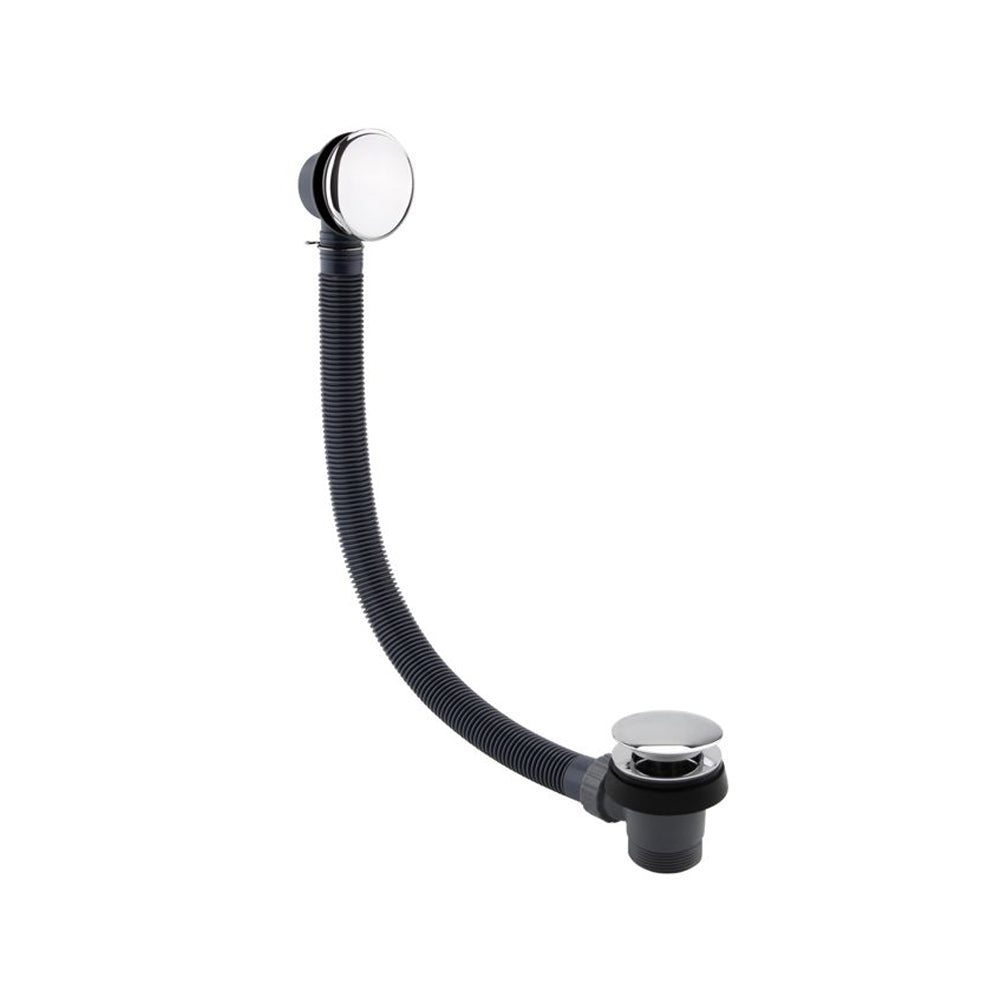 Auvellis Mushroom Click-Clack Bath Waste – Chrome
