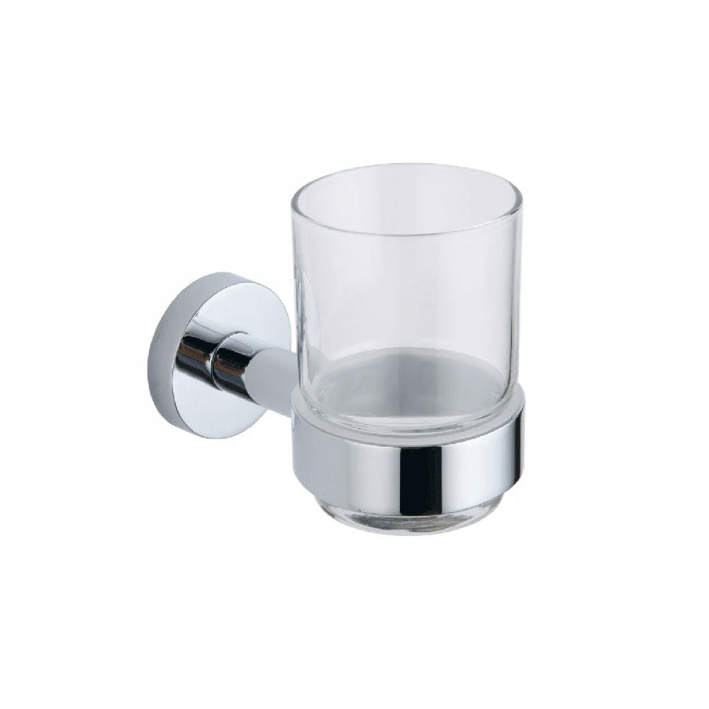 Melbourne Round Tumbler And Holder Bathwise