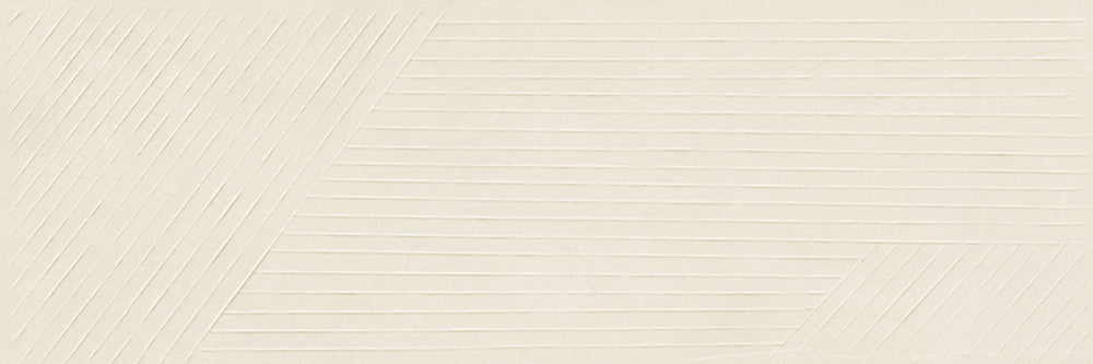 TAU Cosmopolita Wall RLV Delta White Matt tile