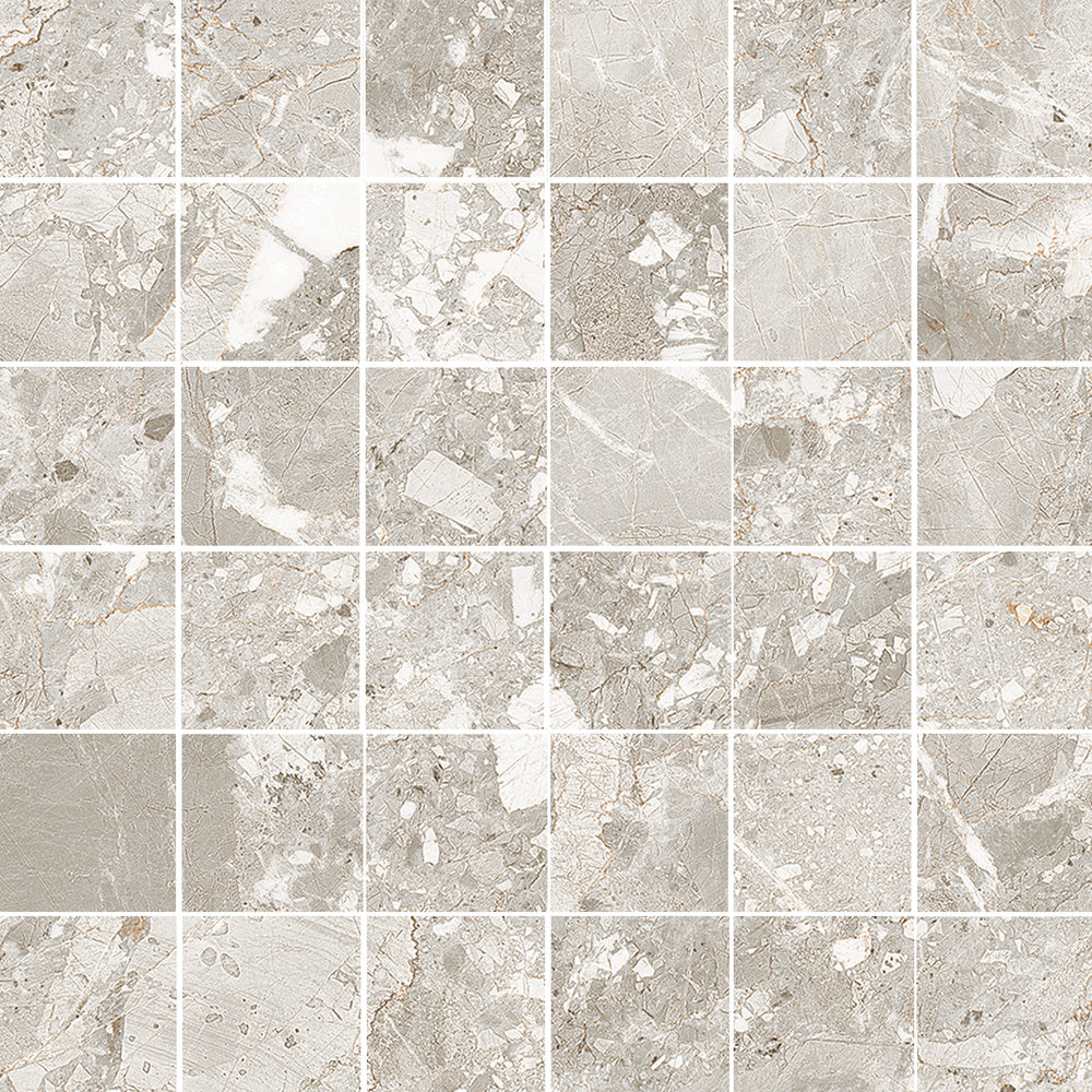 TAU Belcastel Silver Matt tile
