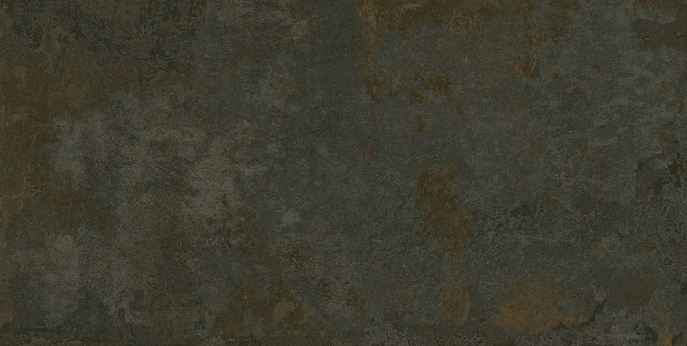 TAU Brooklyn Black Semi-polished tile
