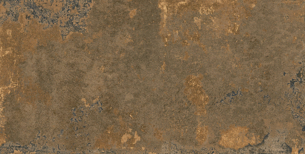 TAU Brooklyn Rusteel Semi-polished tile