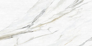 TAU Emporio RLV Carve Calacatta Polished tile