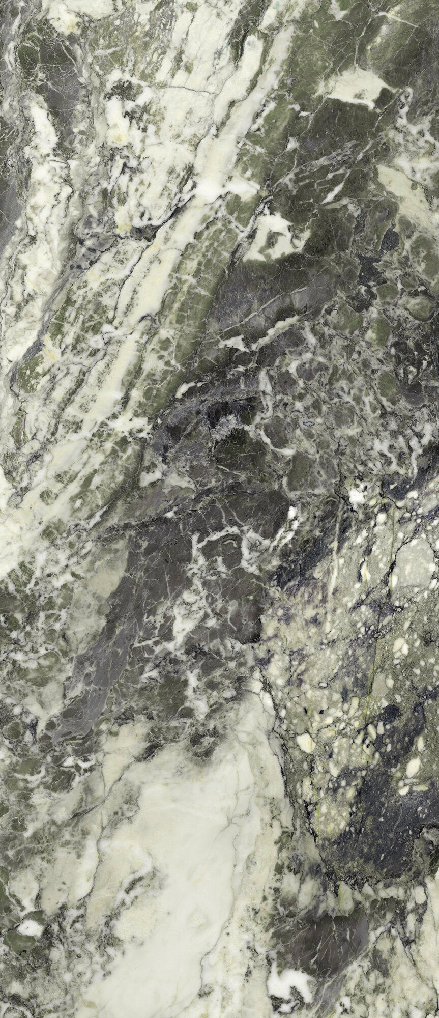 APE BRECCIA VIRIDI POL RECT 120X278 — Polished (glass effect)