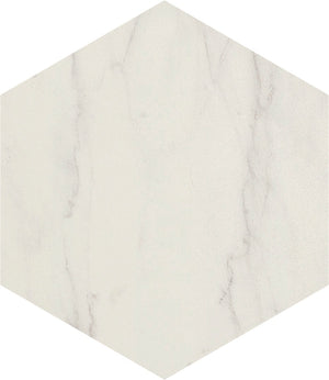 APE HEXAGON VERONA WHITE 13,9X16 — Matt