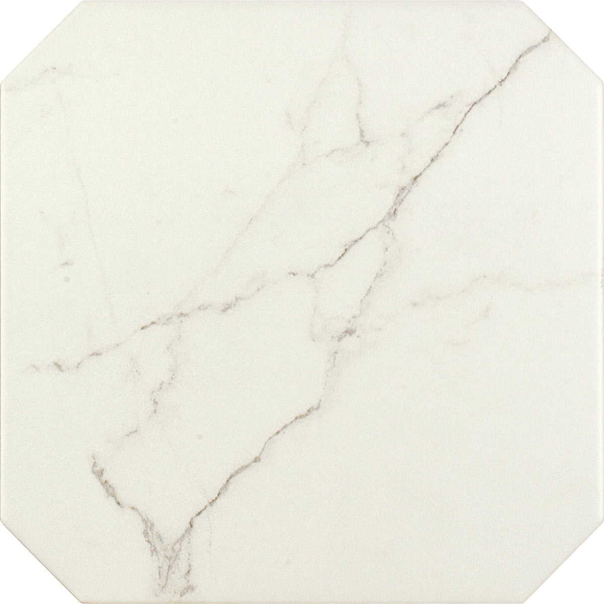 APE OCTAGON VERONA WHITE 20X20 — Matt