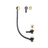 Pureflo Bath Waste Brushed Gold