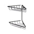 Pureflo Twin Tier Corner Shower Basket