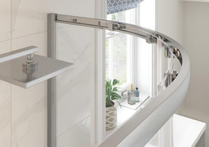 2 Door Easy-Fit Quadrant & 45mm Tray Pack - Chrome - REFX-CLASSIX-2DQUAD_CAM.jpg
