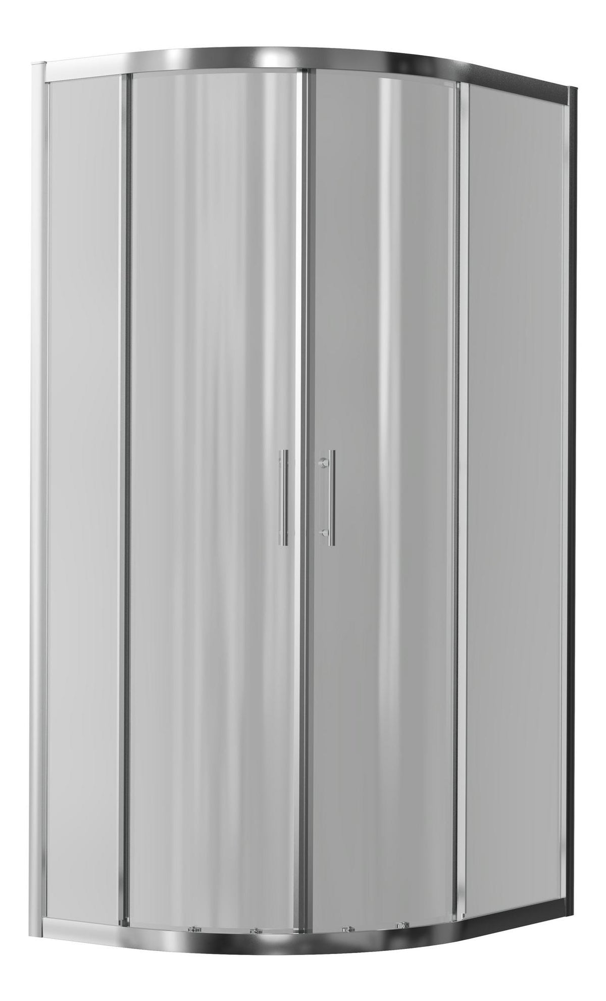 Easy-Fit 2 Door Offset Quadrant & 45mm Tray Pack - Chrome - REFX-CLASSIX-EF-2DOFFQUAD_CO.jpg