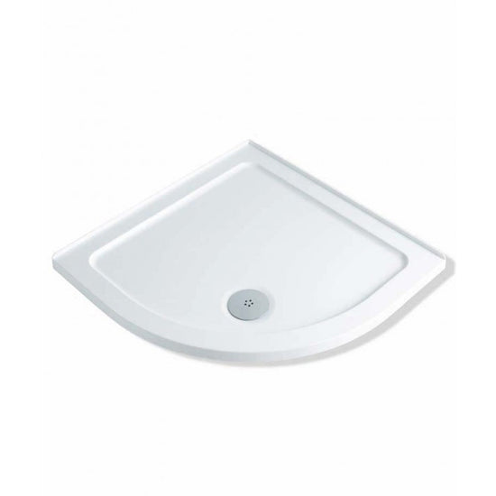 Rio Quadrant 40mm Low Profile Shower Tray (Stone Resin) With 90mm High