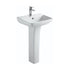 Siena 500x410mm Washbasin And Pedestal Compact