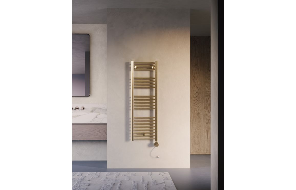 Auvellis Tivor brushed brass finish detail