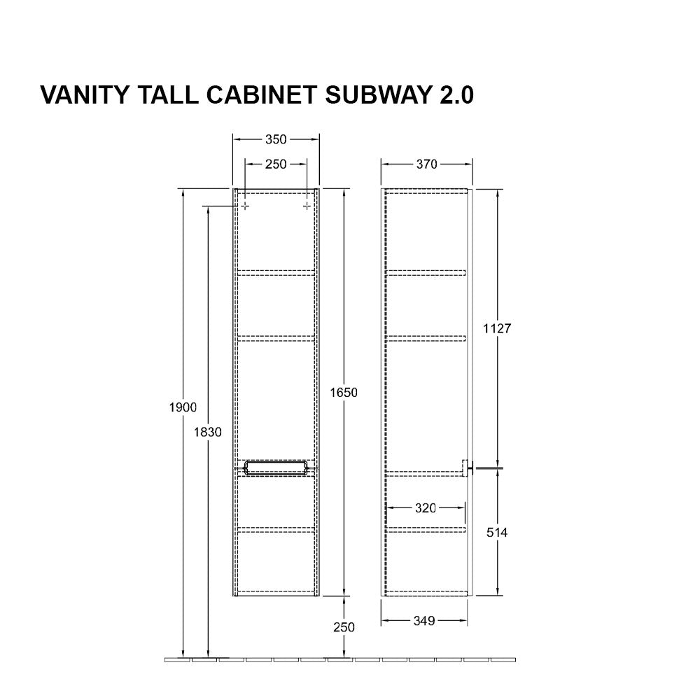 Villeroy & Boch Subway 2.0  Bathroom Set Villeroy & Boch