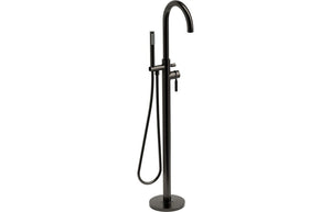 Auvellis Refine Floorstanding Bath/Shower Mixer – Gunmetal
