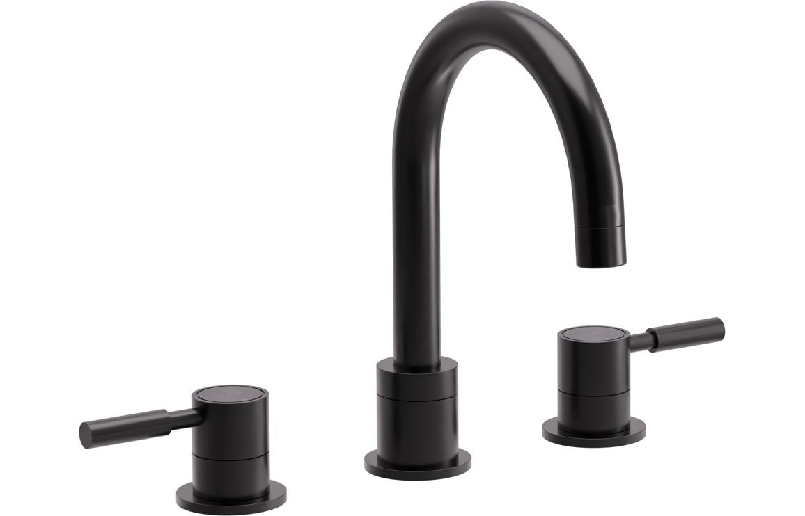 Auvellis Refine 3-Piece Bath Filler – Gunmetal