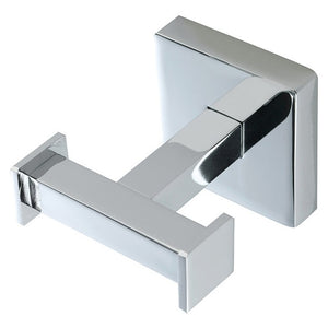 Auvellis Arven chrome double robe hook