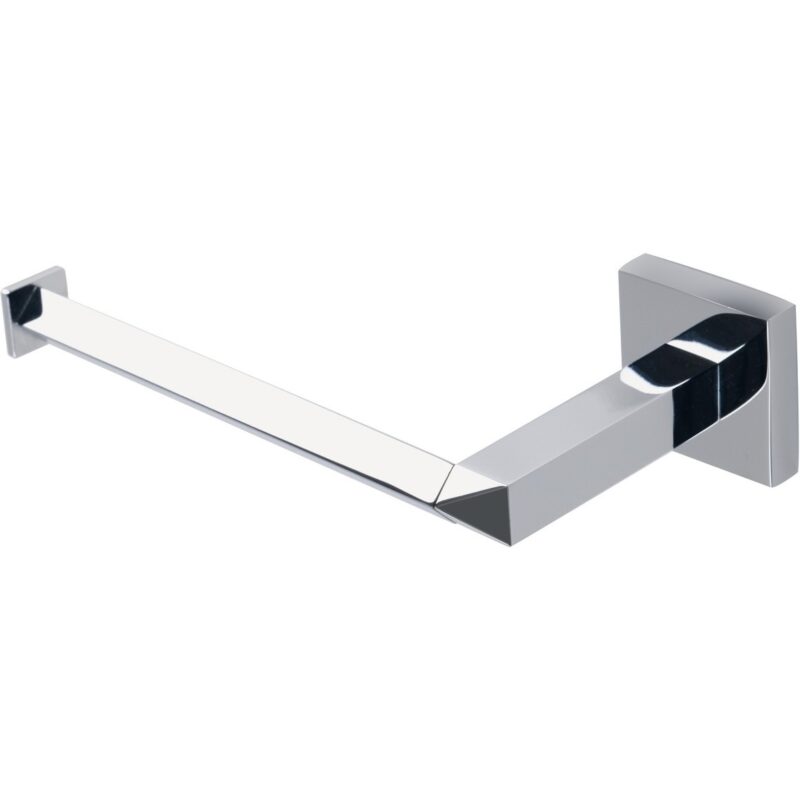 Auvellis Arven chrome and white toilet roll holder