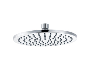 Auvellis Nexara round fixed shower head in Chrome – 200mm
