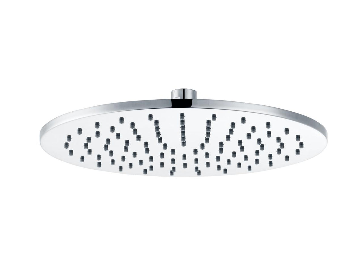 Auvellis Nexara round fixed shower head in Chrome – 250mm