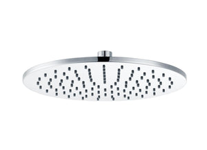 Auvellis Nexara round fixed shower head in Chrome – 250mm