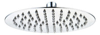 Auvellis Astro ultra-slim round fixed shower head in Chrome – 200mm