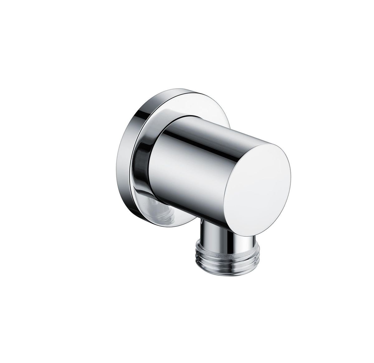 Auvellis Nexara wall outlet elbow in Chrome