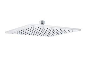 Auvellis Nexara square fixed shower head in Chrome – 250mm