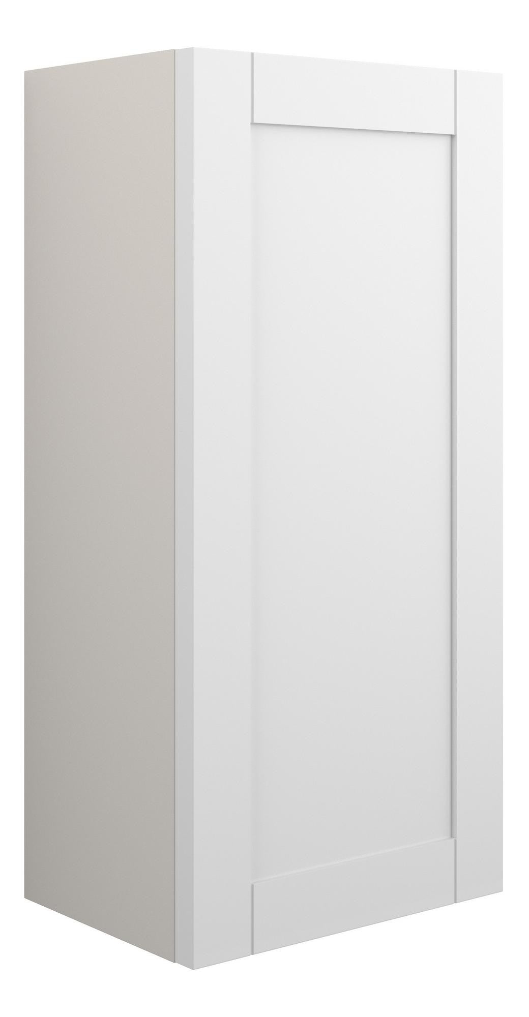 Auvellis Forma 300mm Slim Base Unit in Matt White with Grey cabinet
