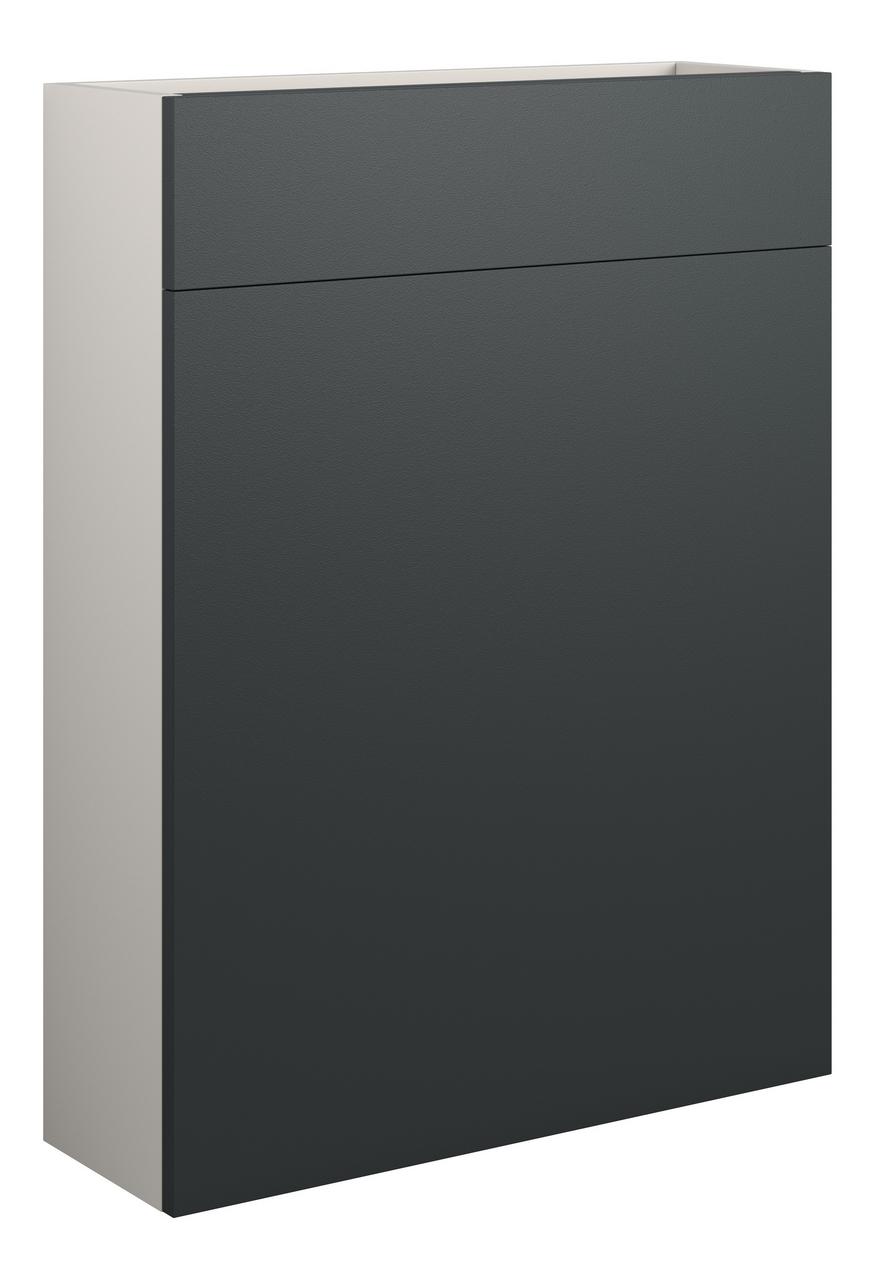 Auvellis Forma 600mm Slim WC Unit – Matt Graphite Grey