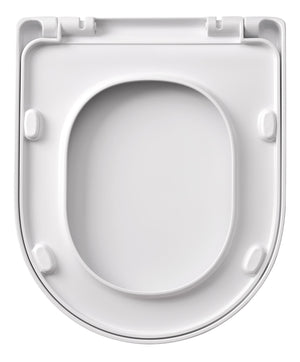 Auvellis Jimi soft-close toilet seat - underside view