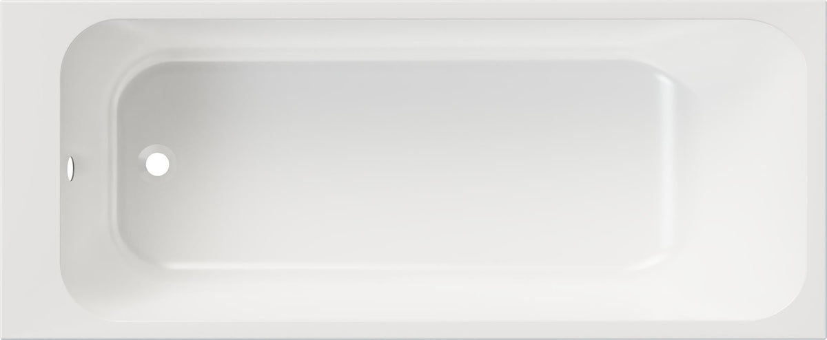Auvellis Linaro round thin-edge bath – product view