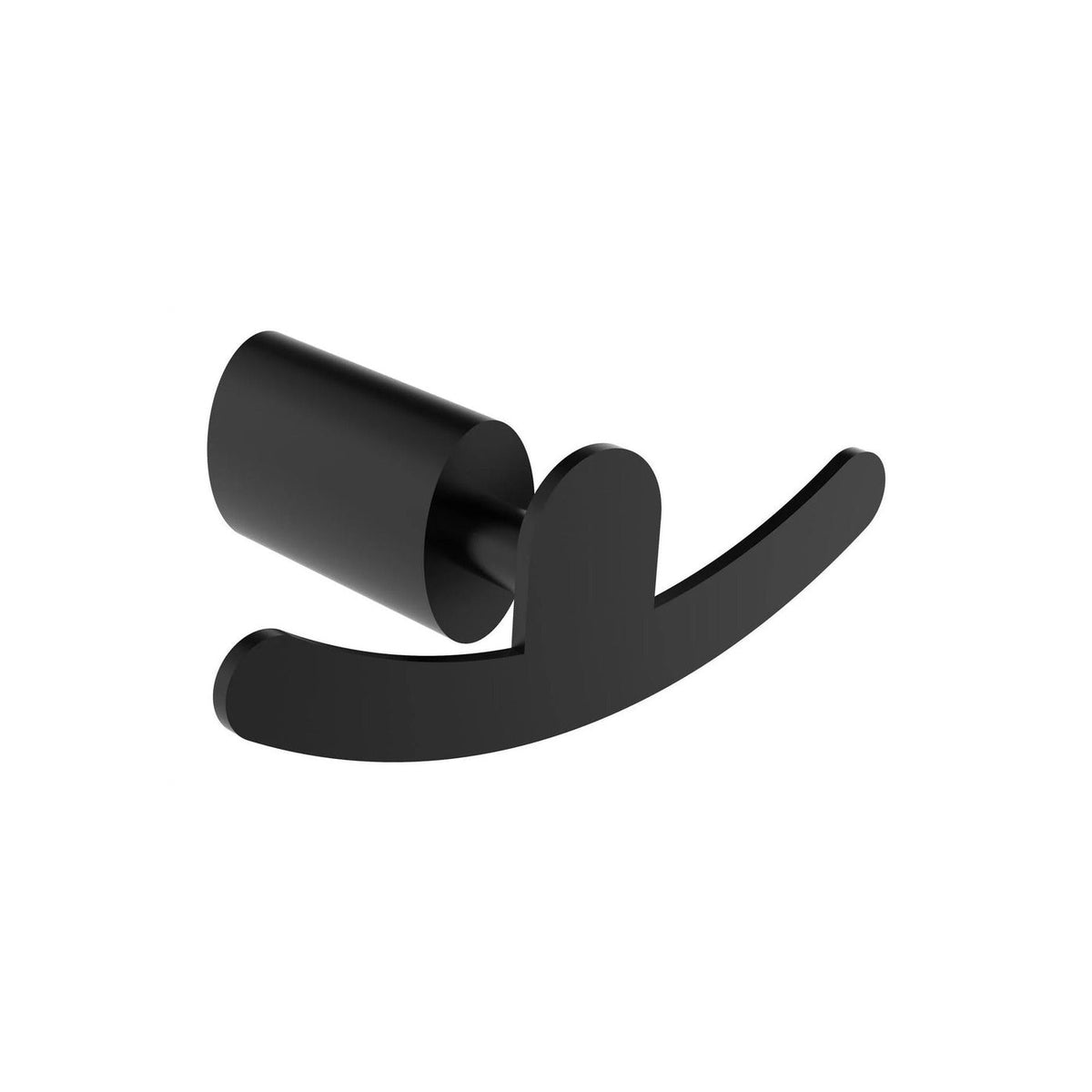 Auvellis Nexara 100mm Robe Hook – Black complete view