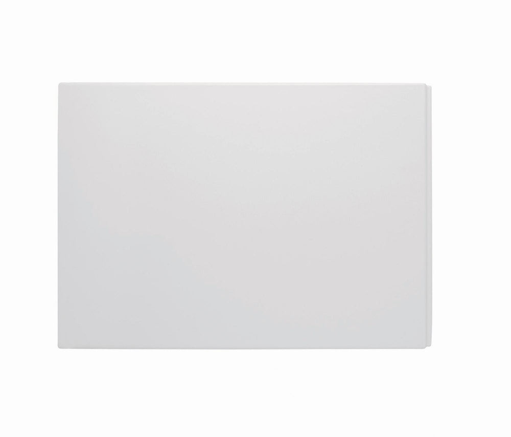 Auvellis Nexara 690mm Easy-Access bath end panel – white acrylic