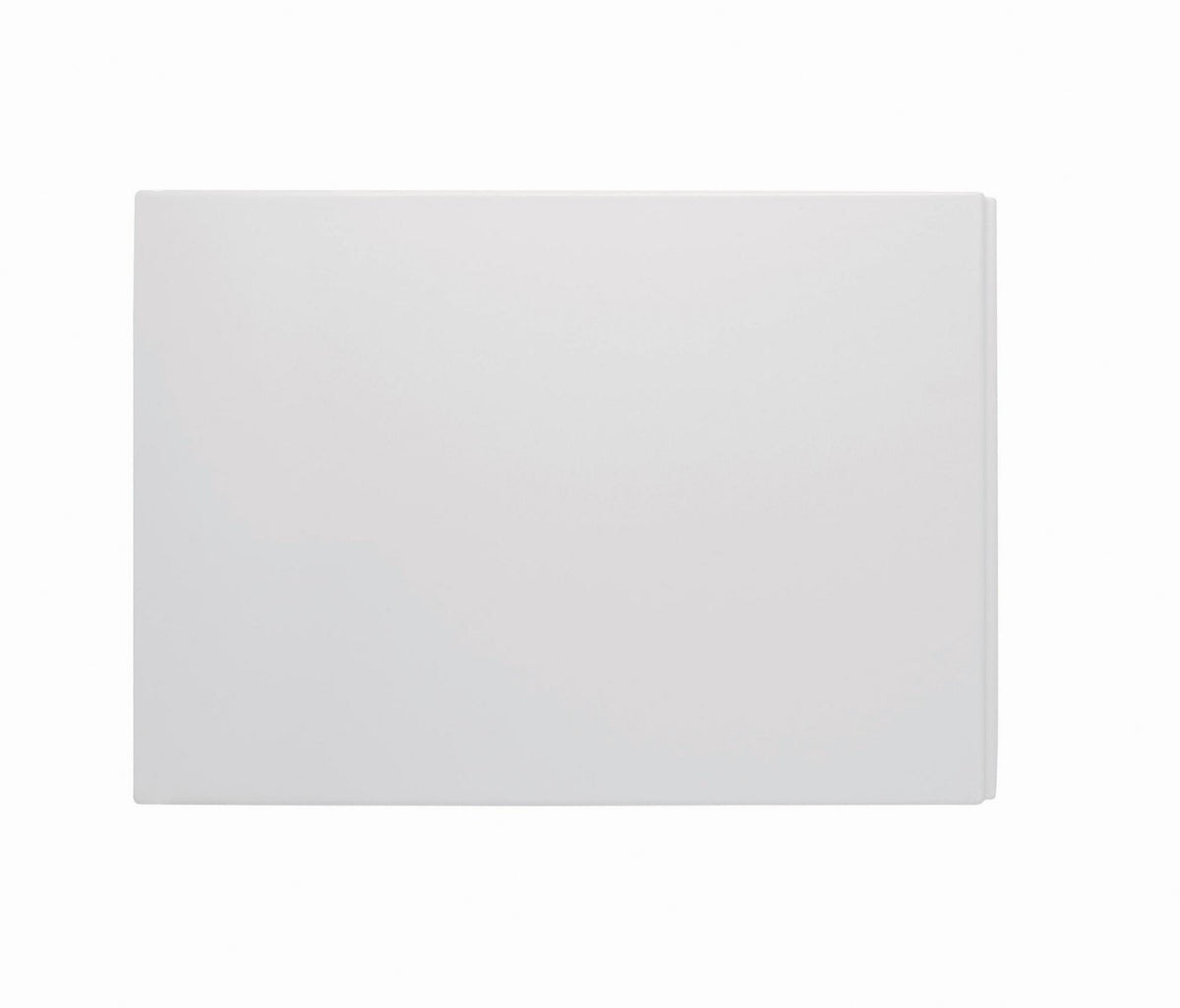 Auvellis Nexara 690mm Easy-Access bath end panel – white acrylic