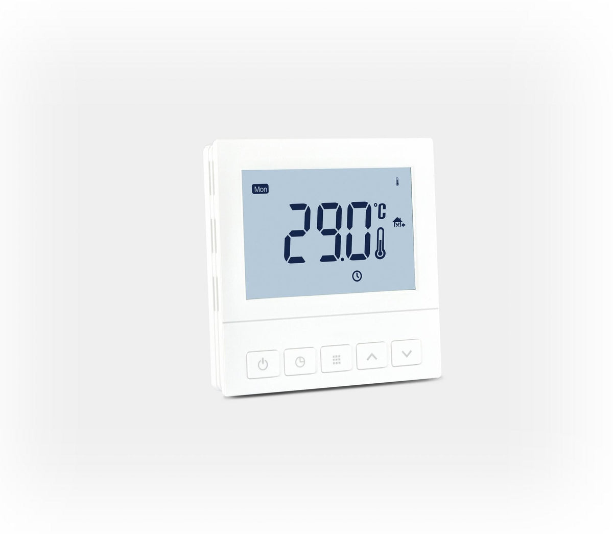Auvellis Nexara digital programmable underfloor heating thermostat – white