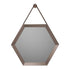 Auvellis Nexara hexagonal strap mirror – bronze