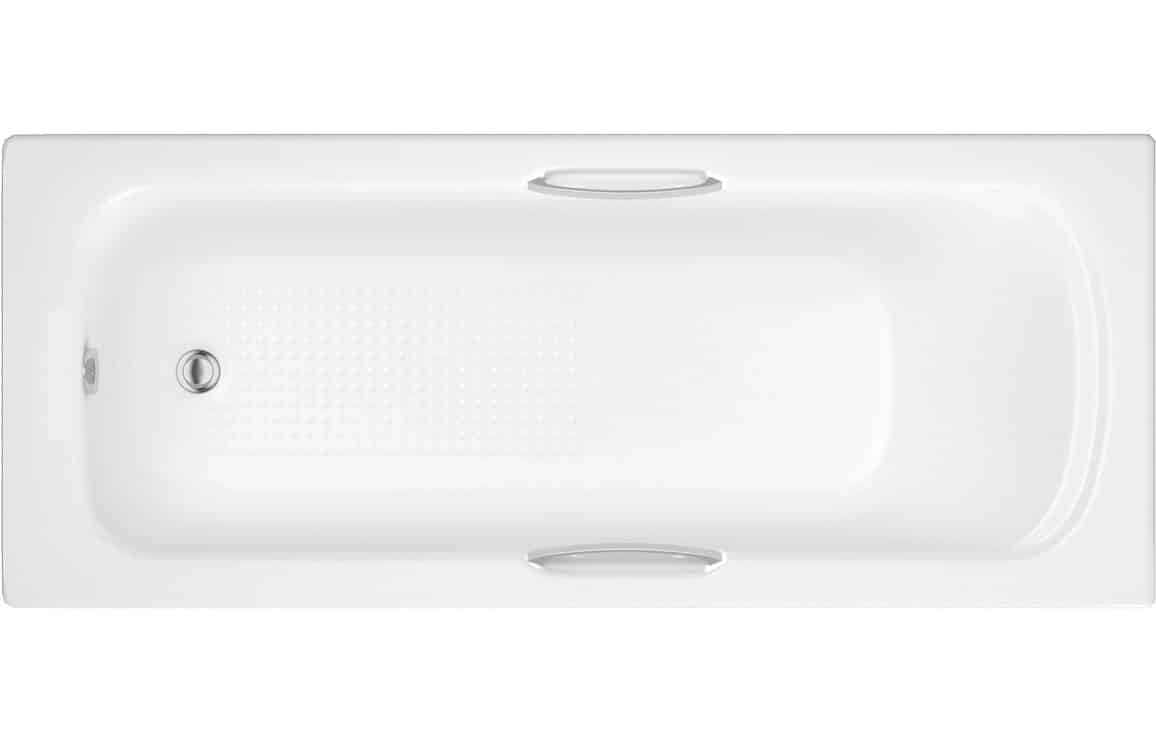 Auvellis Nexara twin-grip single-ended bath