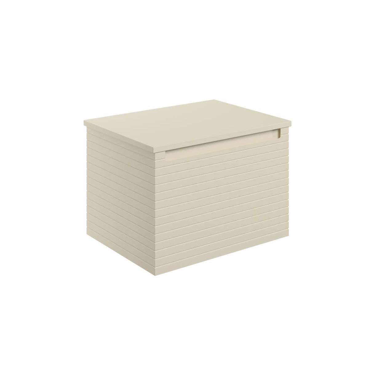 Auvellis Rovane Fluted Wall-Hung 1-Drawer Vanity Unit with Worktop – DIFTP2518