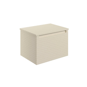 Auvellis Rovane Fluted Wall-Hung 1-Drawer Vanity Unit with Worktop – DIFTP2518