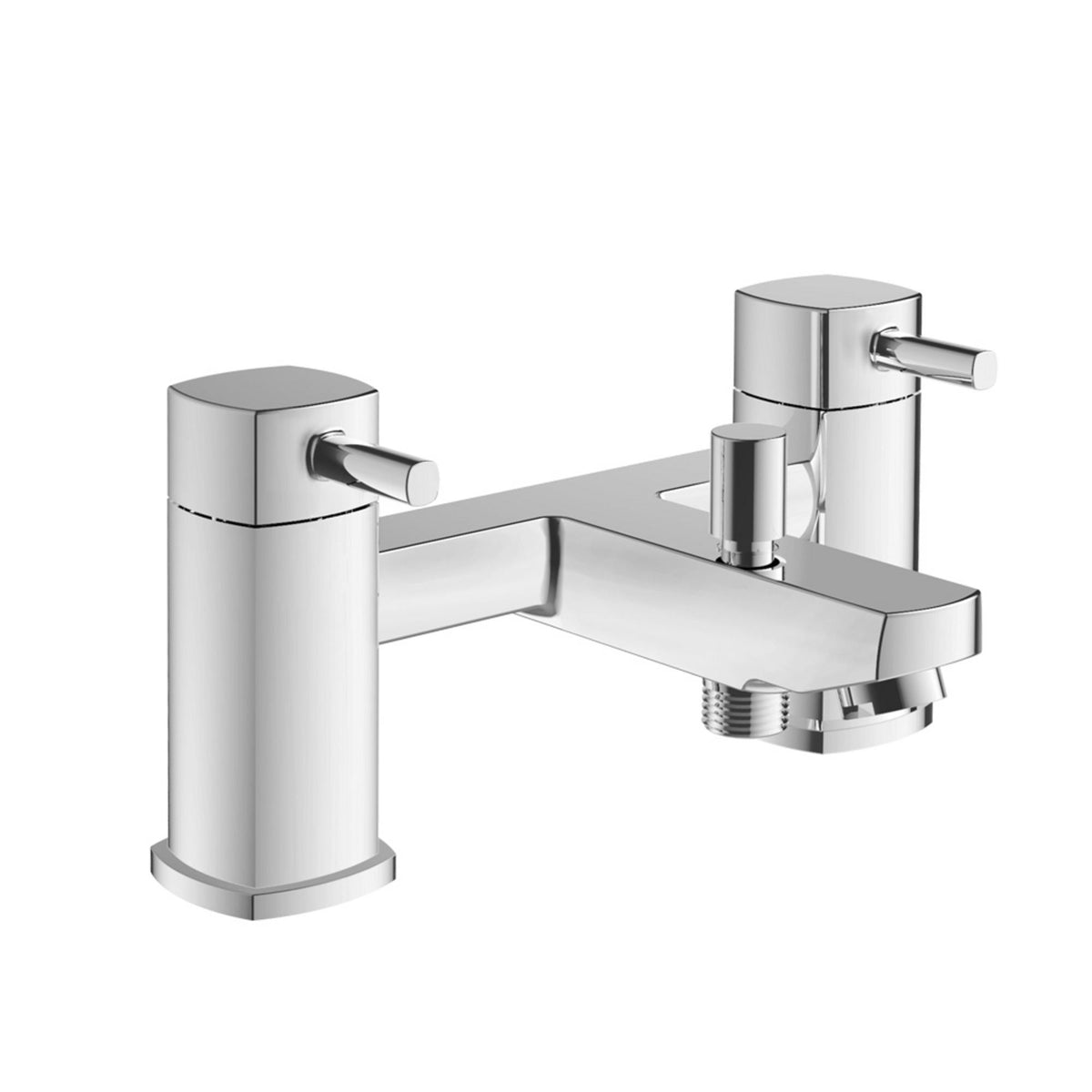 Auvellis Rovane bath shower mixer with handset – Chrome