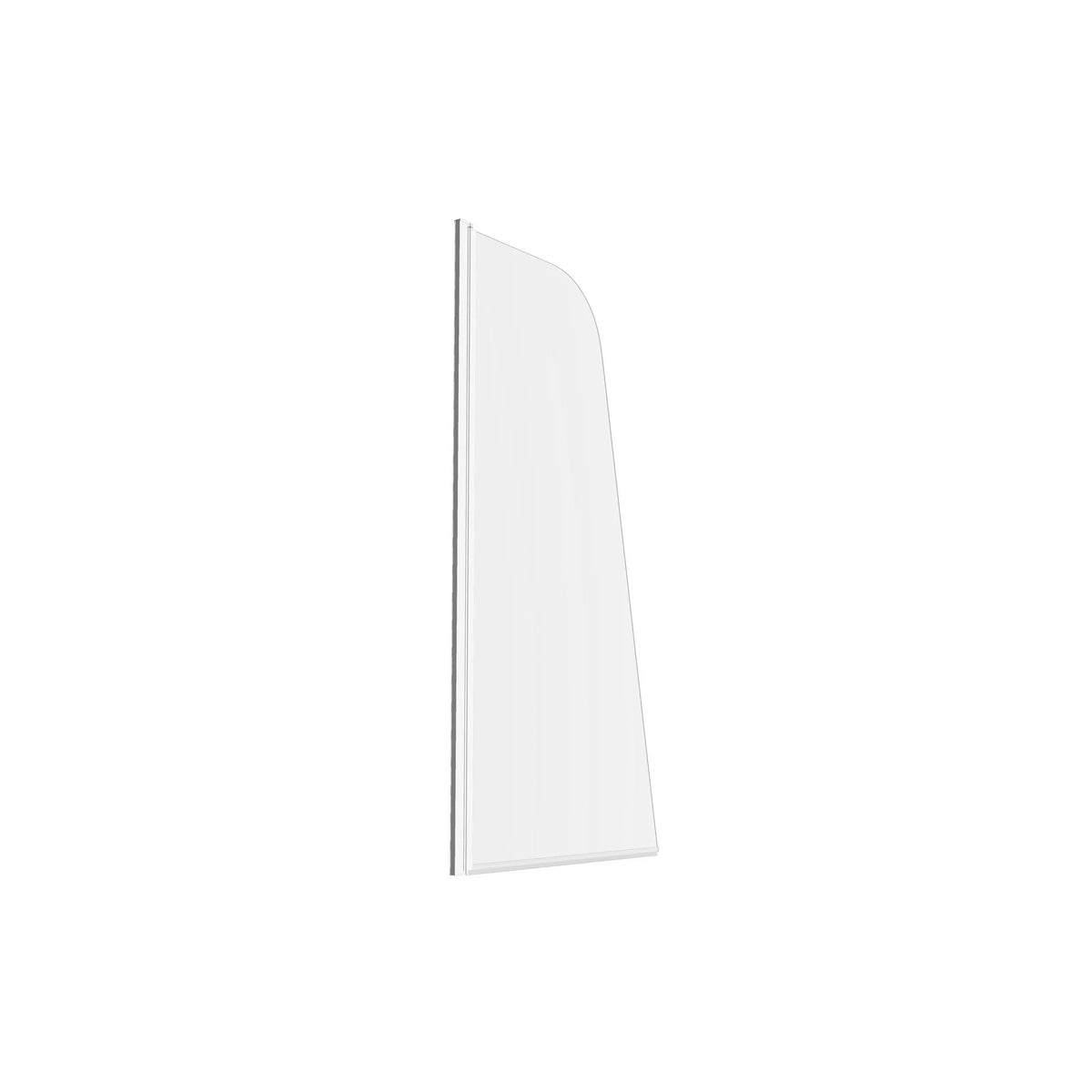 Auvellis sail bath screen chrome complete view