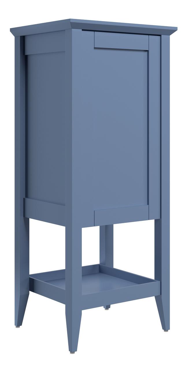 Auvellis Solenne 470mm Floor-Standing 1-Door Midi Storage Unit – Matt Misty Blue