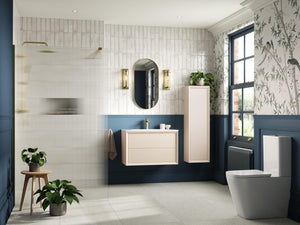 Auvellis Solenne 503mm Floor-Standing WC Unit in a bathroom setting