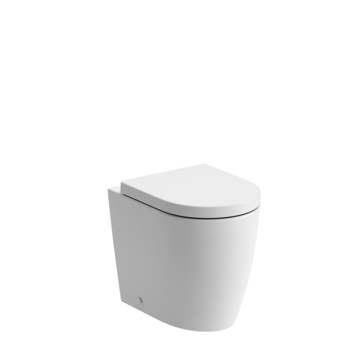 Auvellis Vela Swirlux Short Projection Back To Wall Toilet With Soft Close Seat – DIPTP0412