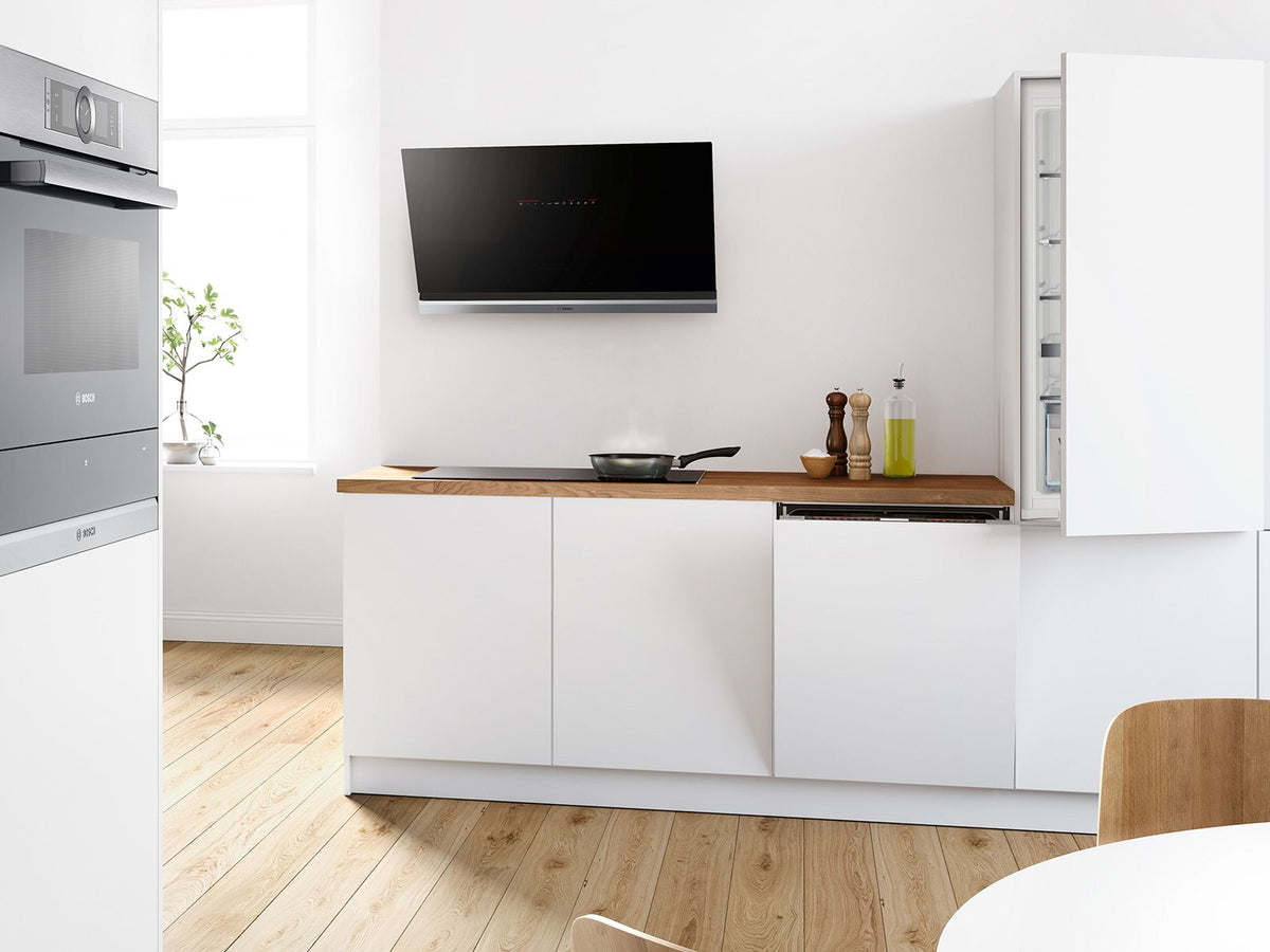 Bosch — A simple white kitchen with timber warmth