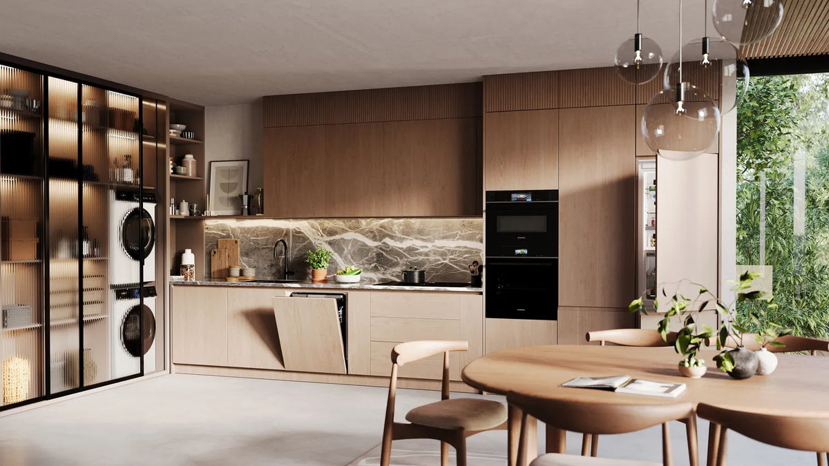Siemens — Warm neutrals and integrated appliances