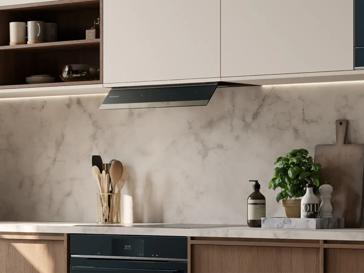 Siemens — Minimal lines around the cooking area
