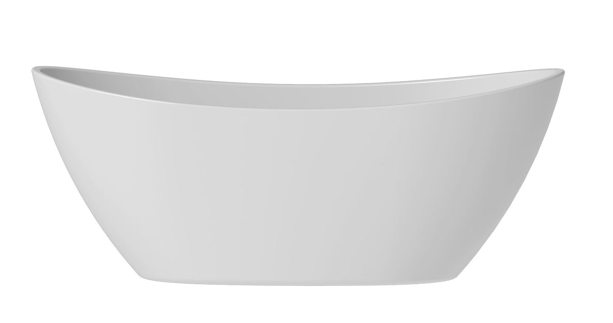 Auvellis Vela 1700 x 780mm freestanding bath – White